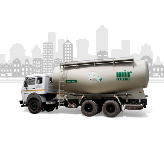 mir cement bulker truck